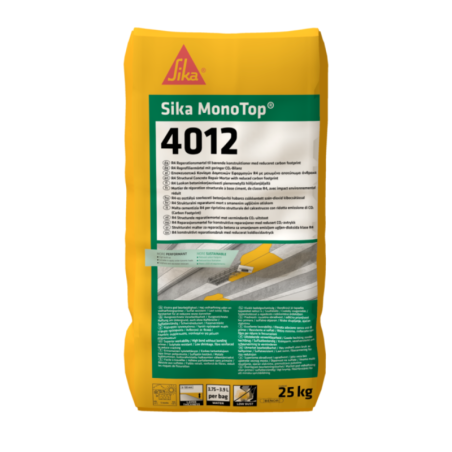 Mortero de reparación monocomponente Sika MonoTop 4012 ES Tienda Sika