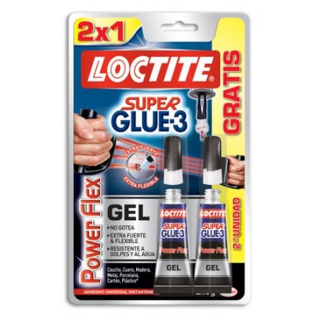 Adhesivo Loctite Super Glue Powerflex Gel Gr X