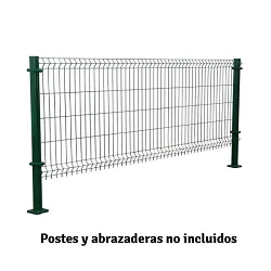 1200X2600 Panel plegado verde RAL 6005