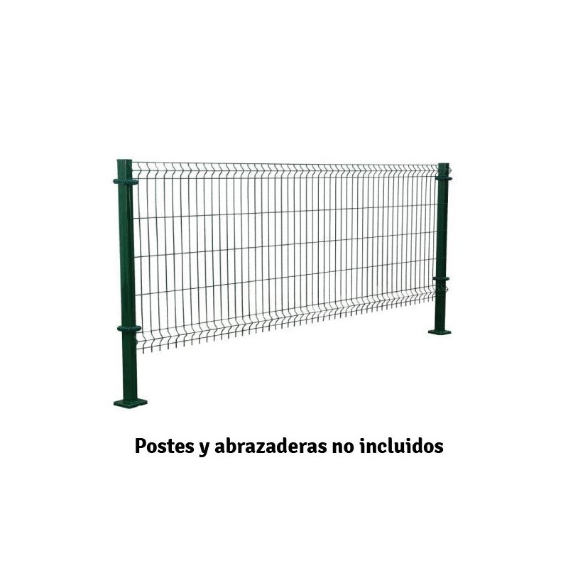 1200X2600 Panel plegado verde RAL 6005