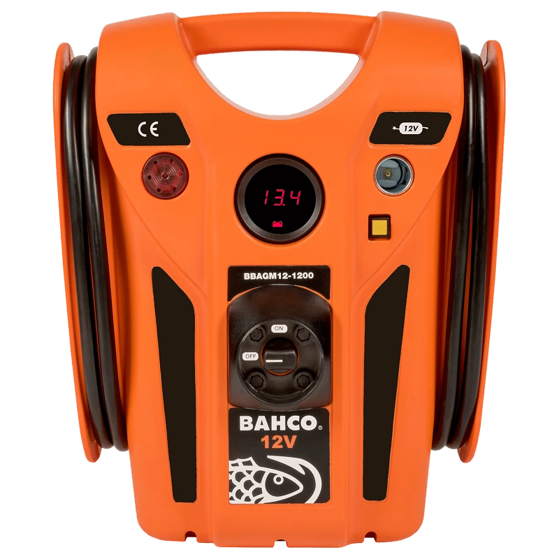 Arrancador de Baterias Bahco 1200A ® 12V Booster