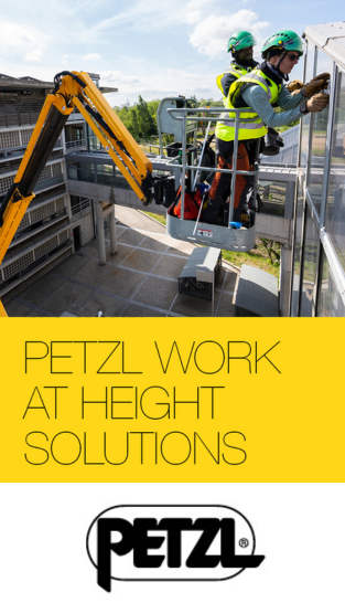 Plataformas Petzl: Soluciones para trabajos en altura.